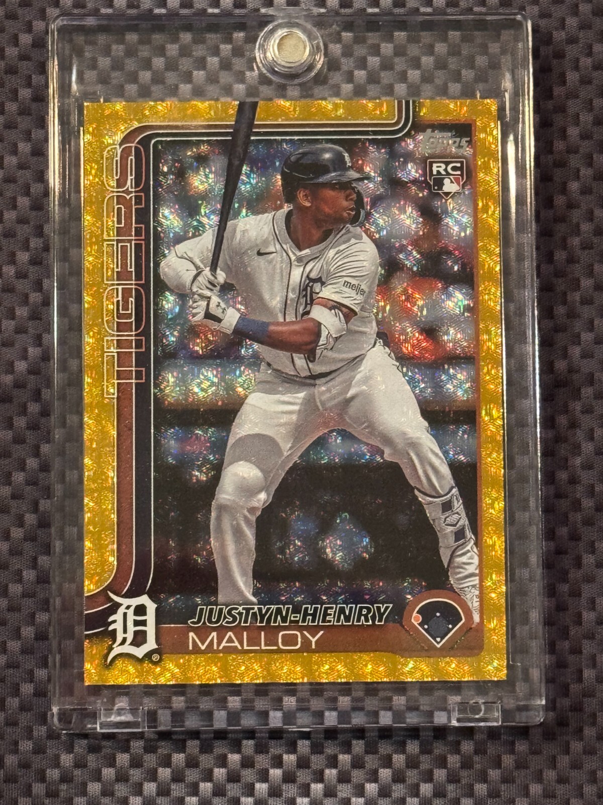 リザードン R.Foil 1st Print [Blue Topps Logo] 2025 Topps Signature Class RCA-JHA Jaylen Harrell /50 Orange