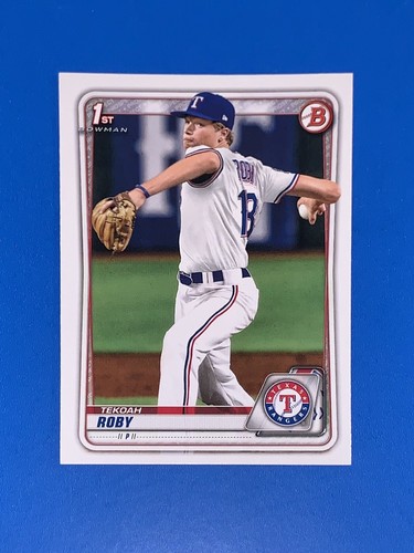 2020 Bowman Draft TEKOAH ROBY 1st Bowman Card #BD-76 Texas