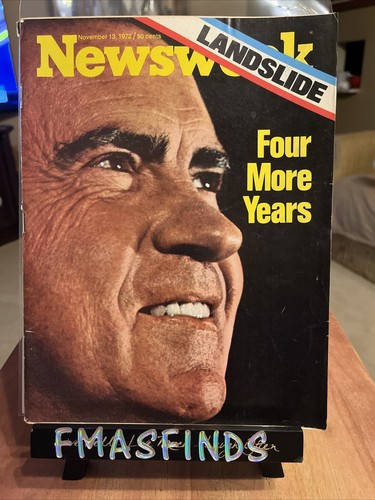 Z6 1972 PRESIDENT RICHARD NIXON Nov 13 1972 NEWSWEEK
