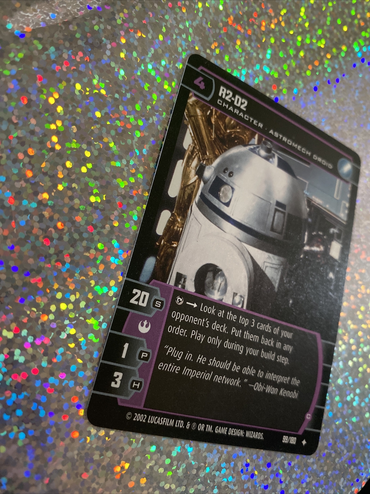 STAR WARS TCG - R2-D2 - NM UNPLAYED