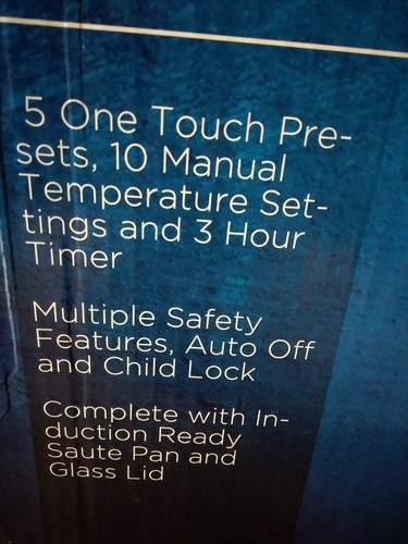 Midea Induction Portable Cooktop, Mind 179ST-B with 9-Inch Glass-Lid Sauté Pan