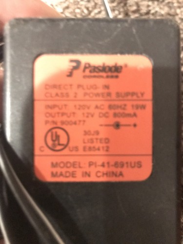 PASLODE # 901230 NICD BATTERY CHARGER