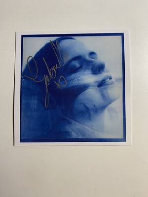 gabrielle aplin - Phosphorescent Signed Promo Post Card not cd or vinyl