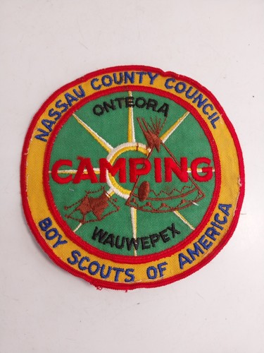 Vintage c1965 Boy Scout Camping Nassau Council Onteora