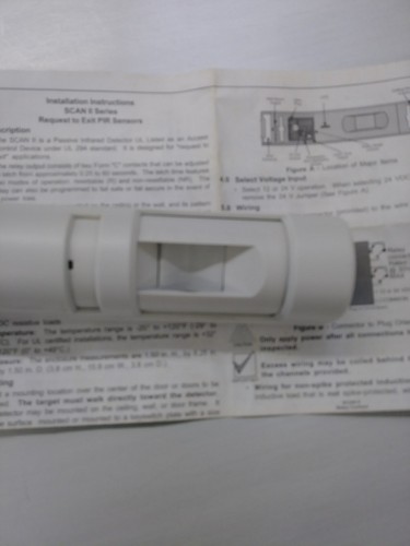 SCHLAGE SCAN II - WHITE NOS PIR MOTION SENSOR