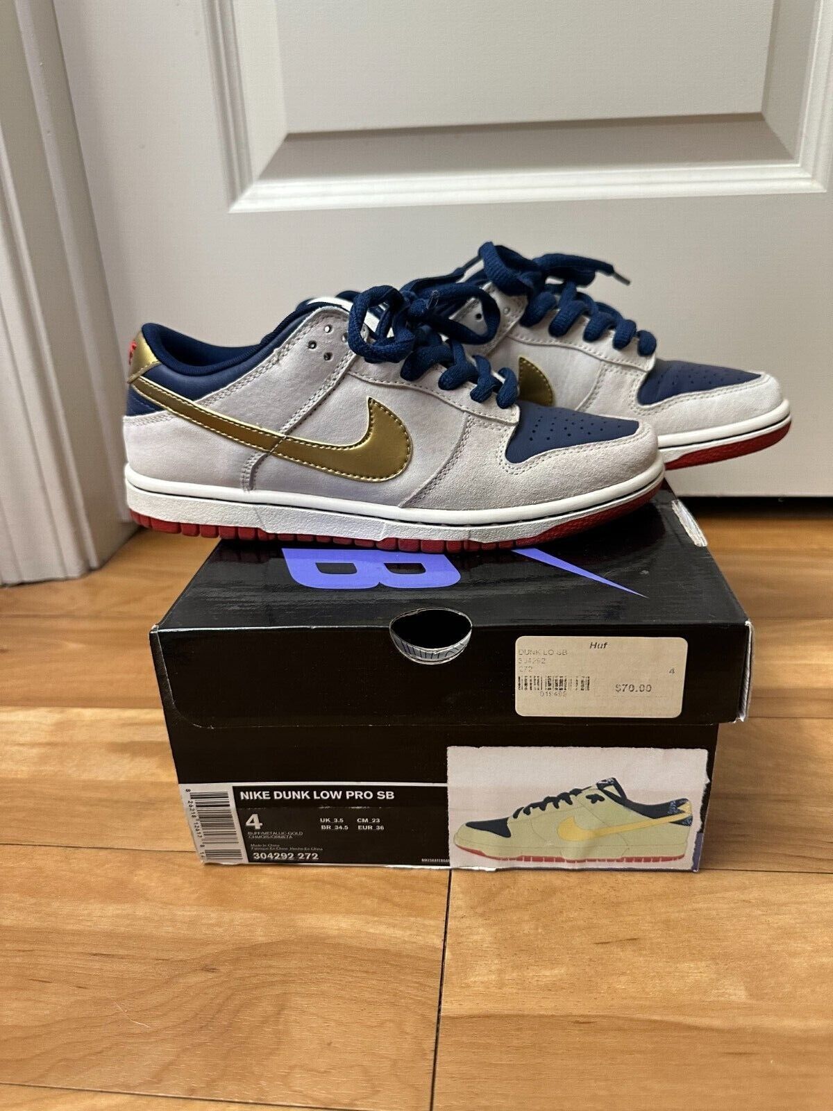 2007 Nike SB Dunk Low Pro Old Spice 304292 272 Size 4 | eBay 2007 Nike SB Dunk Low Pro Old Spice 304292 272 Size 4 | eBay