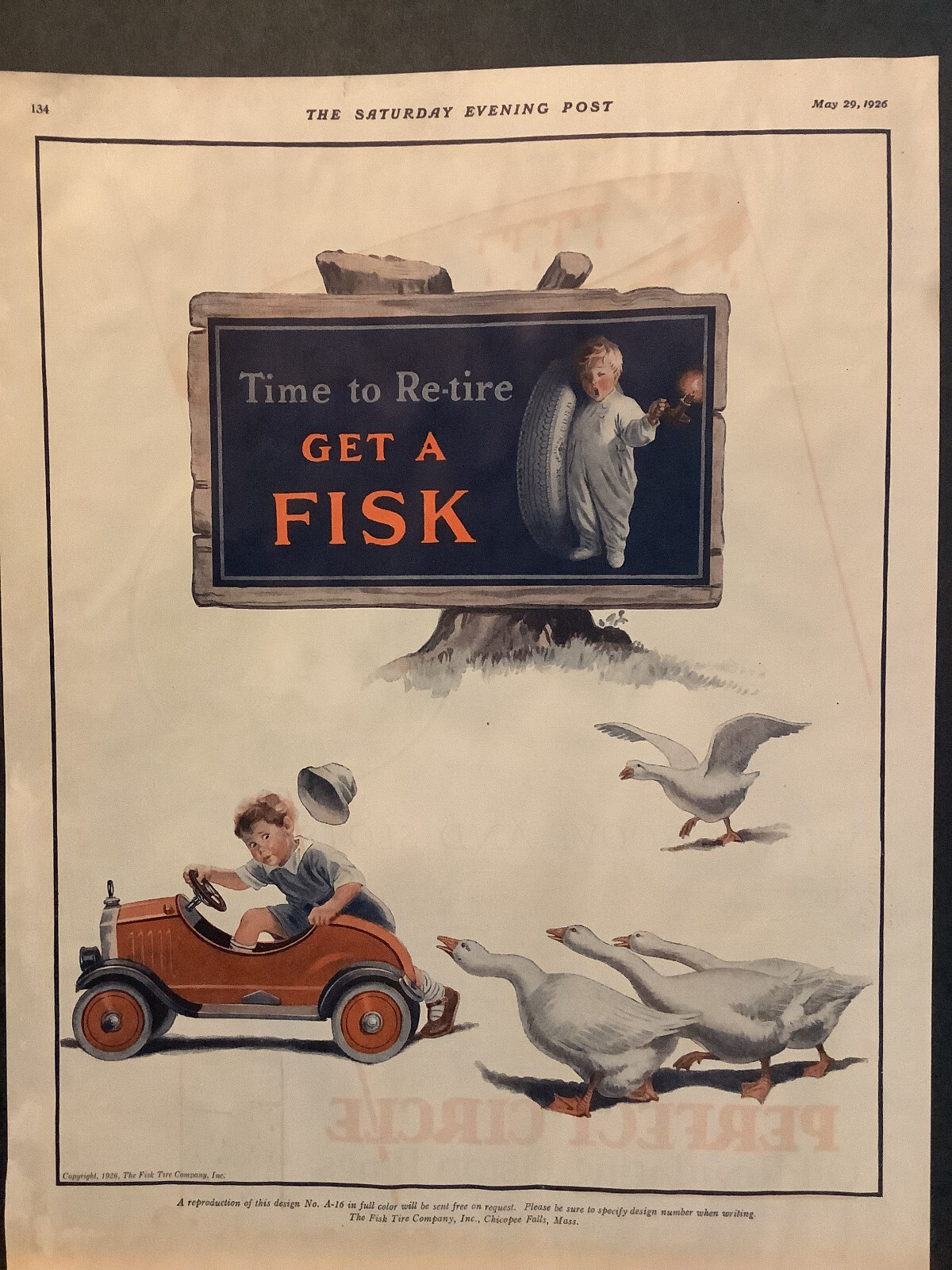 画材 1946 vintage AD for FISK Auto Tires Vintage 1946 Fisk Tires Print Ad | eBay