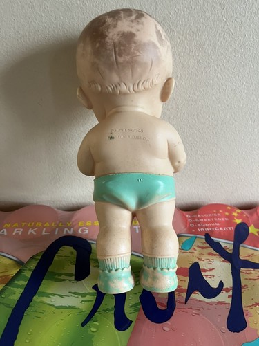 Vintage 8&rdquo; Ruth E. Newton 1950's Sun Rubber Baby Doll G 42