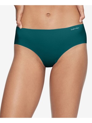 

CALVIN KLEIN Intimates Бирюзовые невидимки Однотонные хипстерские трусы на каждый день Размер, Teal, 36543
