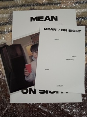 In Stock) SHINee MINHO PHOTO EXHIBITION [ MEAN : on sight