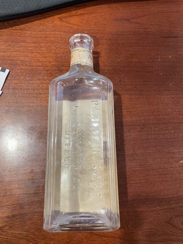 Vintage Parisian Sage Hair Tonic Bottle with Original Labels Nearly Intact