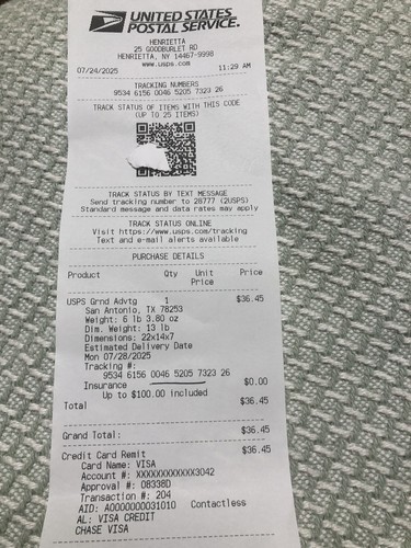Item photo(s) from verified buyer