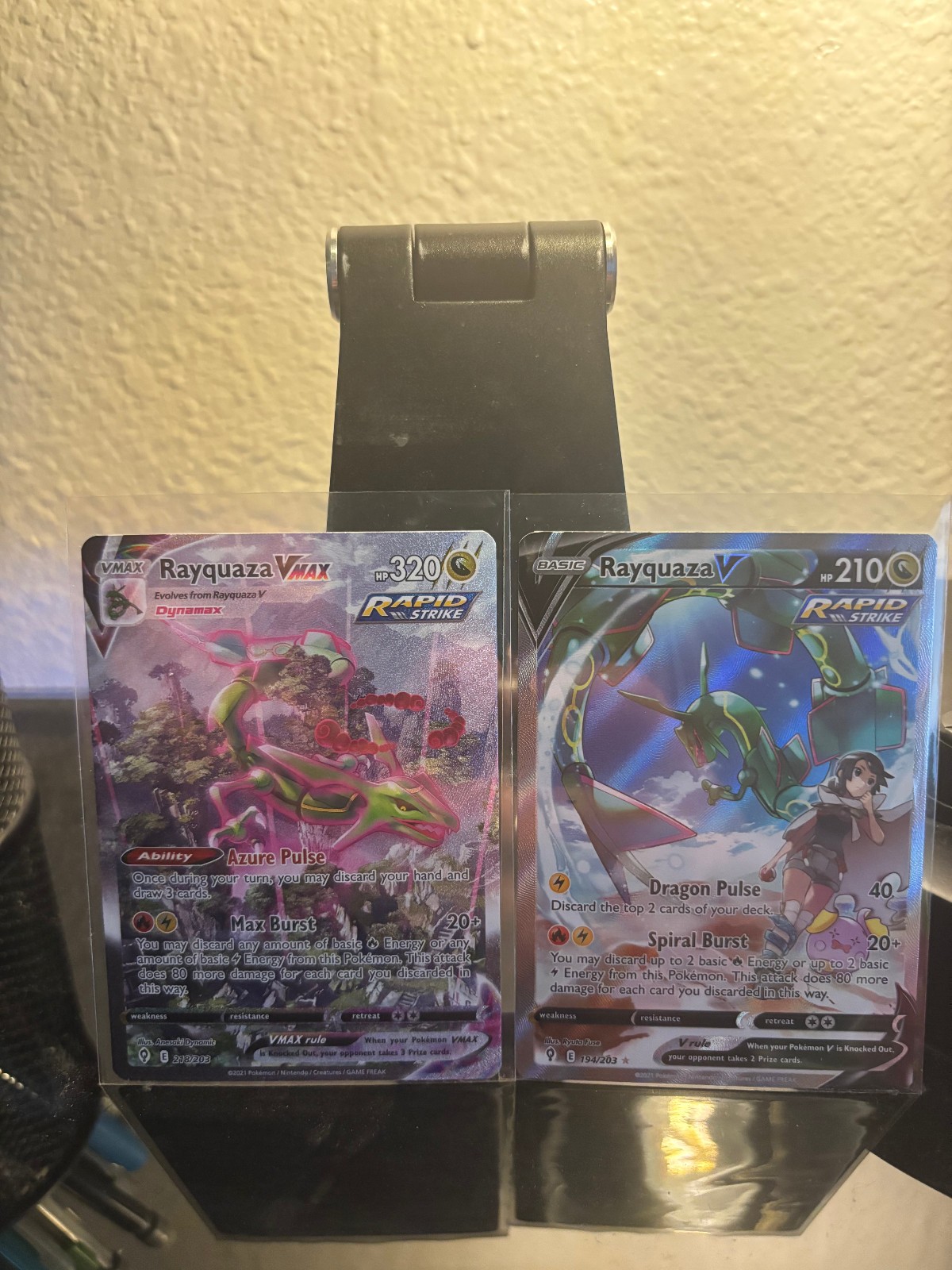 rayquaza vmax 218/203 ポケモンカード　2set rayquaza vmax 218/203 ポケモンカード 2set Pokemon Evolving