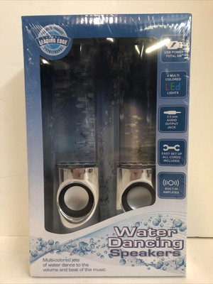 Leading Edge Water Dancing Speakers (silver)