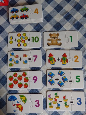 Match It! MATHEMATICS Puzzle Game for ages 3 and up  Offers OK