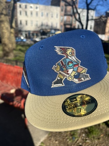 帽子 CFIERCE PRINTED HAT BLUE ECapCity Tucson Roadrunner 7 3/4 Song Bird Blue Vegas Gold