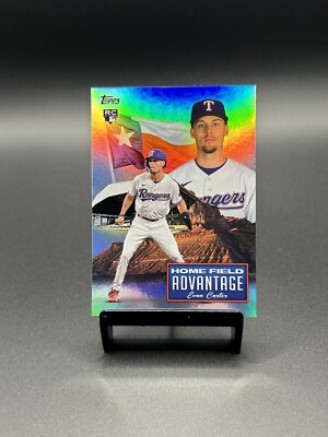 Evan Carter 2023 Topps Series 2 Home Field Advantage Rookie Case Hit #HFA-13 SP