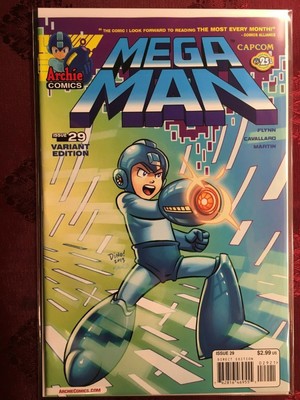 MEGA MAN #29 Variant CURSE OF RA MOON COMIC BOOK November 2013 Bagged MINT