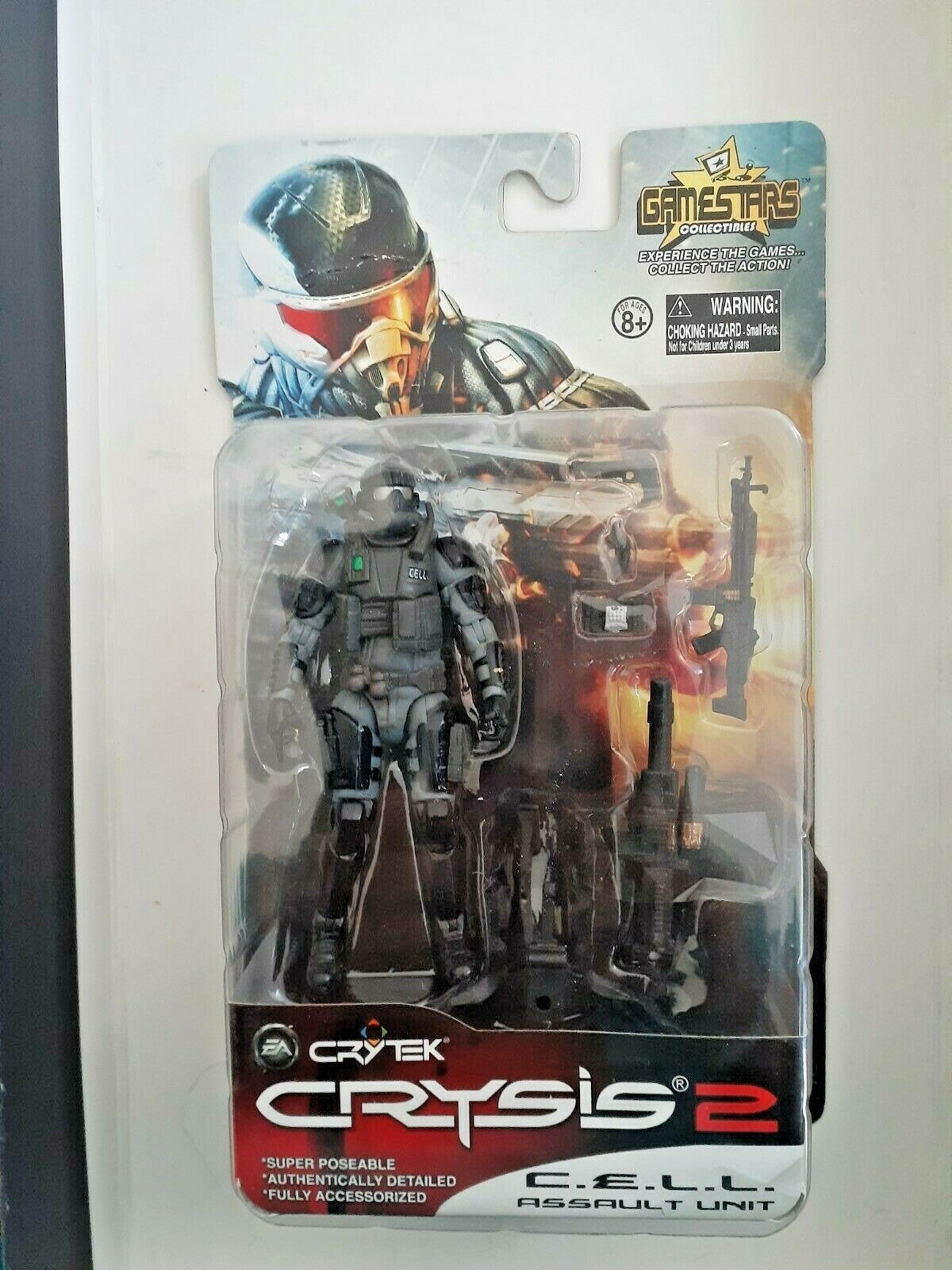 Crysis 2 フィギュア スタッカーアクションフィギュア,11cm,Unimax-Crysis2