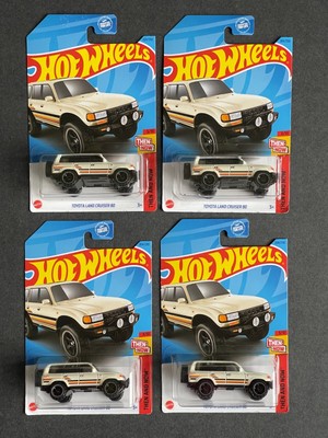 Hot Wheels Then & Now Toyota Land Cruiser 80 Lot Of 4
