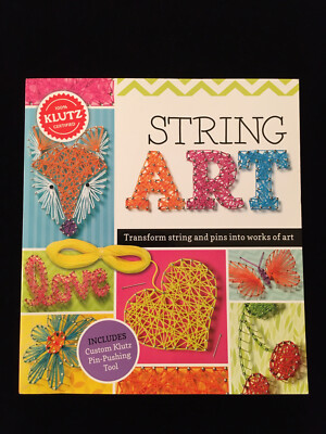 Klutz String Art Kit - New in Box - Stylish String Art Made Easy - Ages 10 & Up