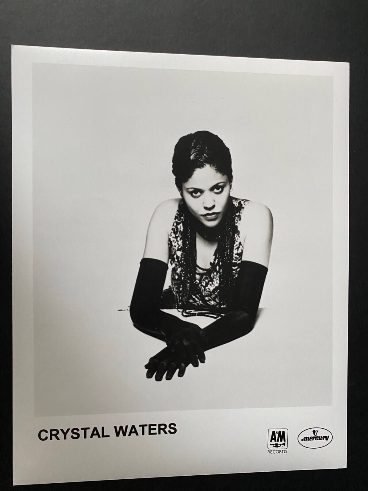 CRYSTAL WATERS - AMERICAN SINGER / SONGWRITER - EXCELLENT  UNSIGNED PROMO PHOTO
