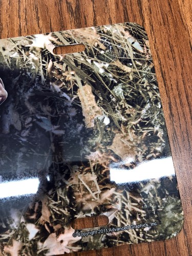 Bones Outdoors Deer Camouflage Licenses Plate