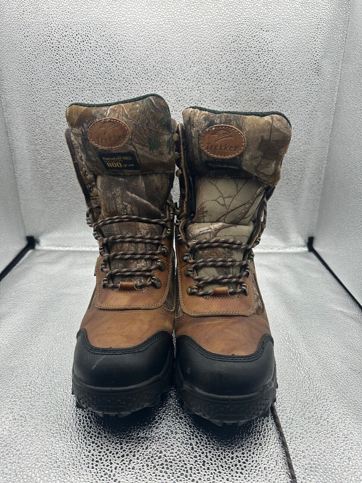 Trekker Thinsulate Insulation 800 gram Camo Boots Mens Size Trekker Thinsulate Insulation 800 gram Camo Boots Mens Size