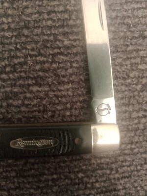 Remington The Country Doctor Knife Single 3'' Blade Black 