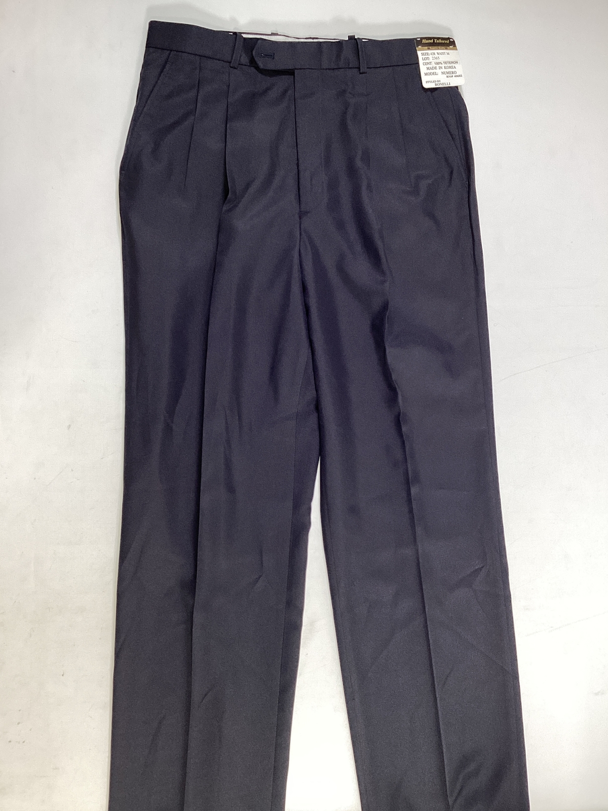 へ Mens Bonelli Gray Dress Pants Size 36W NEW | eBay