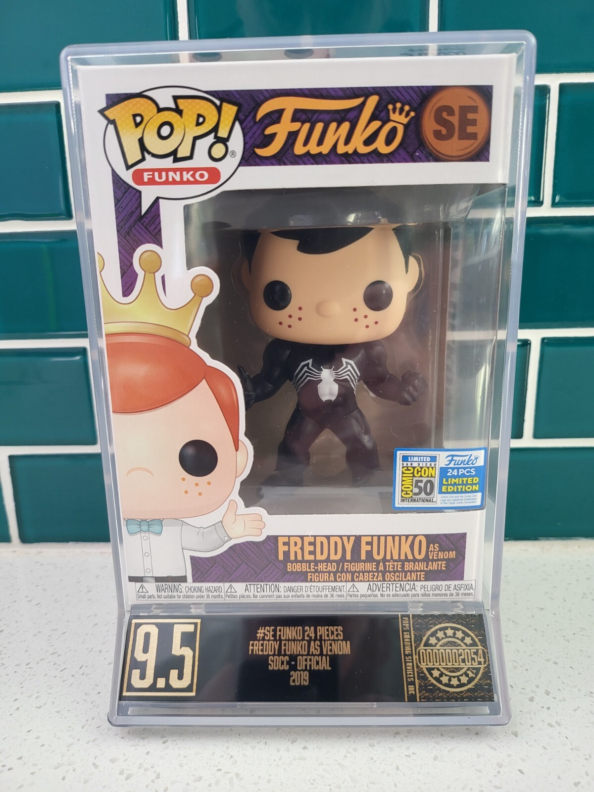 Funko Pop! Freddy Funko as Venom (2019 SDCC) (24 Piece) PGS