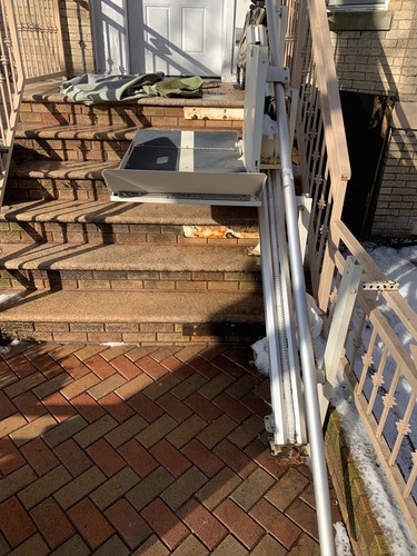 Wheelchair Platform Lift For Stairs - Motor Powered