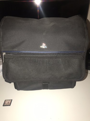 Sony PlayStation 2 ps2 with all assessor 4 controler usb camera with travel bag