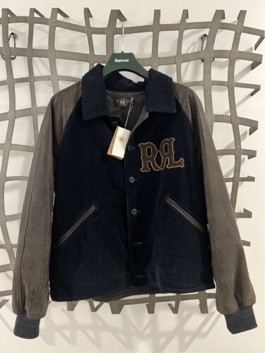 RRL Ralph Lauren Farewell Varsity Lined Bomber Corduroy RRL Ralph Lauren Farewell Varsity Lined Bomber Corduroy