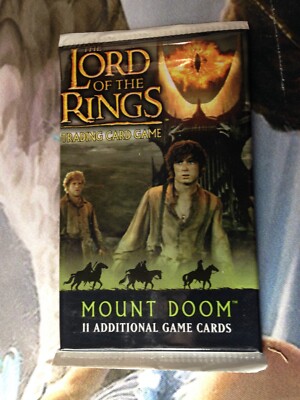 Lord of the Rings ''Mount Doom'' 11-Card Sealed Booster Pack X1