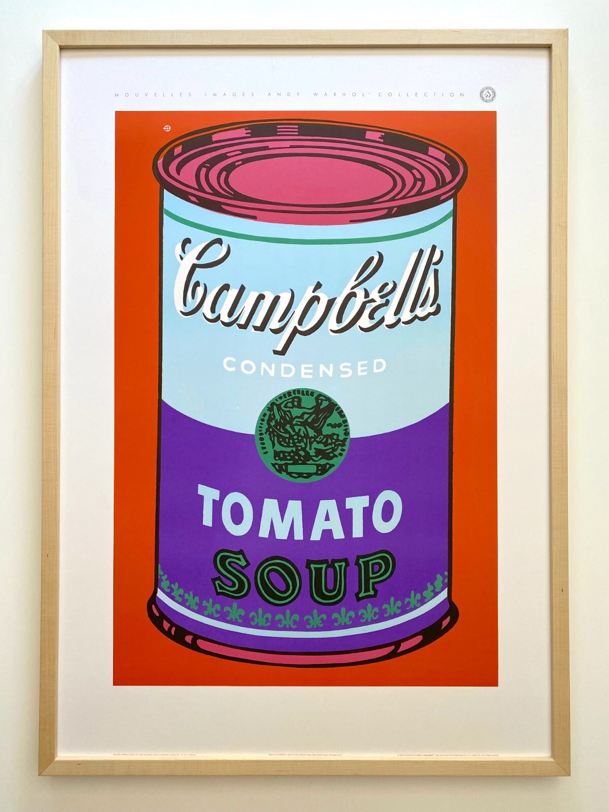 貴重】Andy Warhol 1989 originalポスター マット額装 1989's