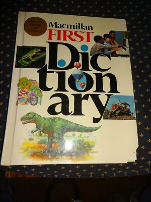 MACMILLAN FIRST DICTIONARY 1990 HARDCOVER COMPLETELY REVISED AND EXPANDED