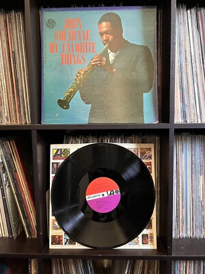 JOHN COLTRANE My Favorite Things LP ATLANTIC  MONO Vg+/Vg