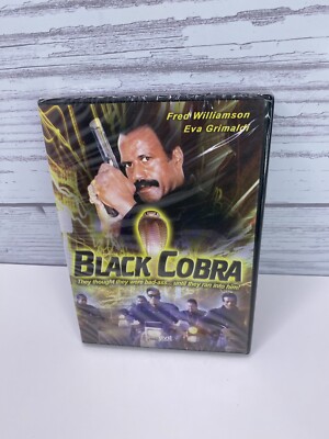 Black Cobra DVD New Sealed Action Movie Vintage Classic