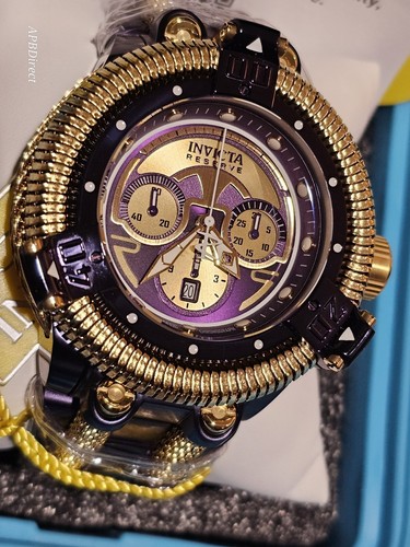 Pre-owned Invicta - King Python - Automatic Chronograph 32 Jewels - Reserve - Mens Watch