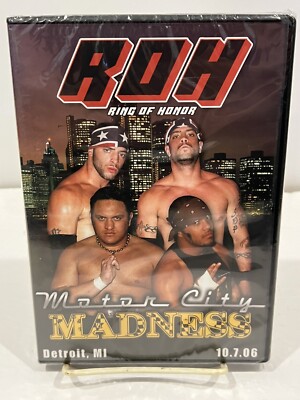 Ring Of Honor (ROH): Motor City Madness DVD (10/7/2006) SEALED Danielson, Aries