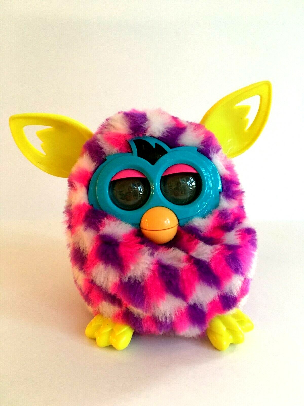 Купить Furby FURBY Pink Purple White Diamond Yellow Ears Toes Talking ...