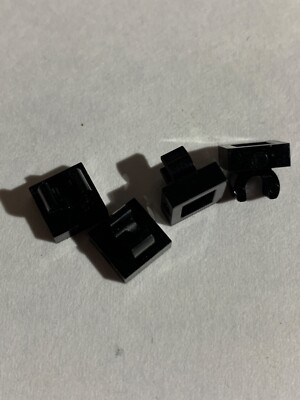 Lego Parts 15712 (4pcs) Tile Mod With Clip 1x1 Choose Color