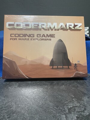 CoderMarz Coding Game for Space and AI Learners - Ages 6+ - STEM Explore Mars