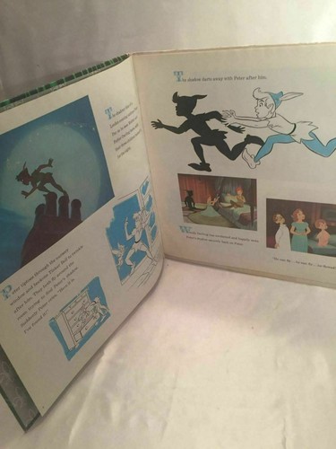 Walt Disney PETER PAN RECORD WITH Booklet Vinyl DISNEYLAND ST ST 3910