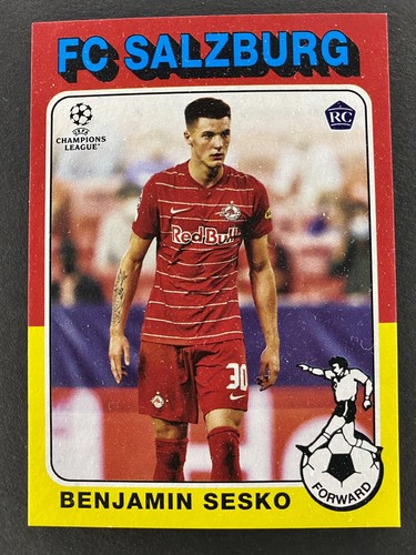 topps now Benjamin Sesko UCL 015 ライプツィヒ Topps Now #15 Benjamin Sesko /99 RB Leipzig - First UEFA