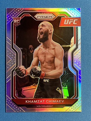psa10 チマエフ Khamzat Chimaev RC UFC トレカ Khamzat Chimaev RC Rookie Panini 2021 UFC Prizm Debut
