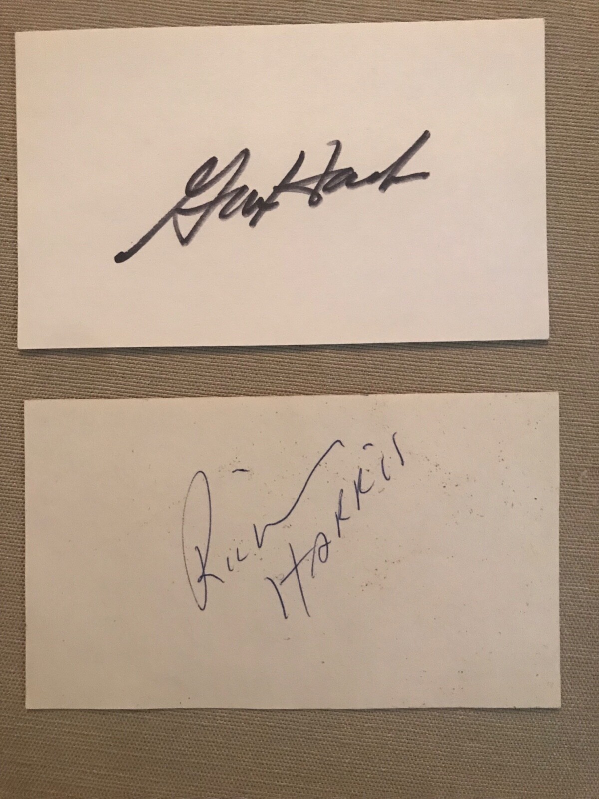 Unforgiven Cast Autograph Lot Clint Eastwood G Hackman M Freeman R Harris RARE