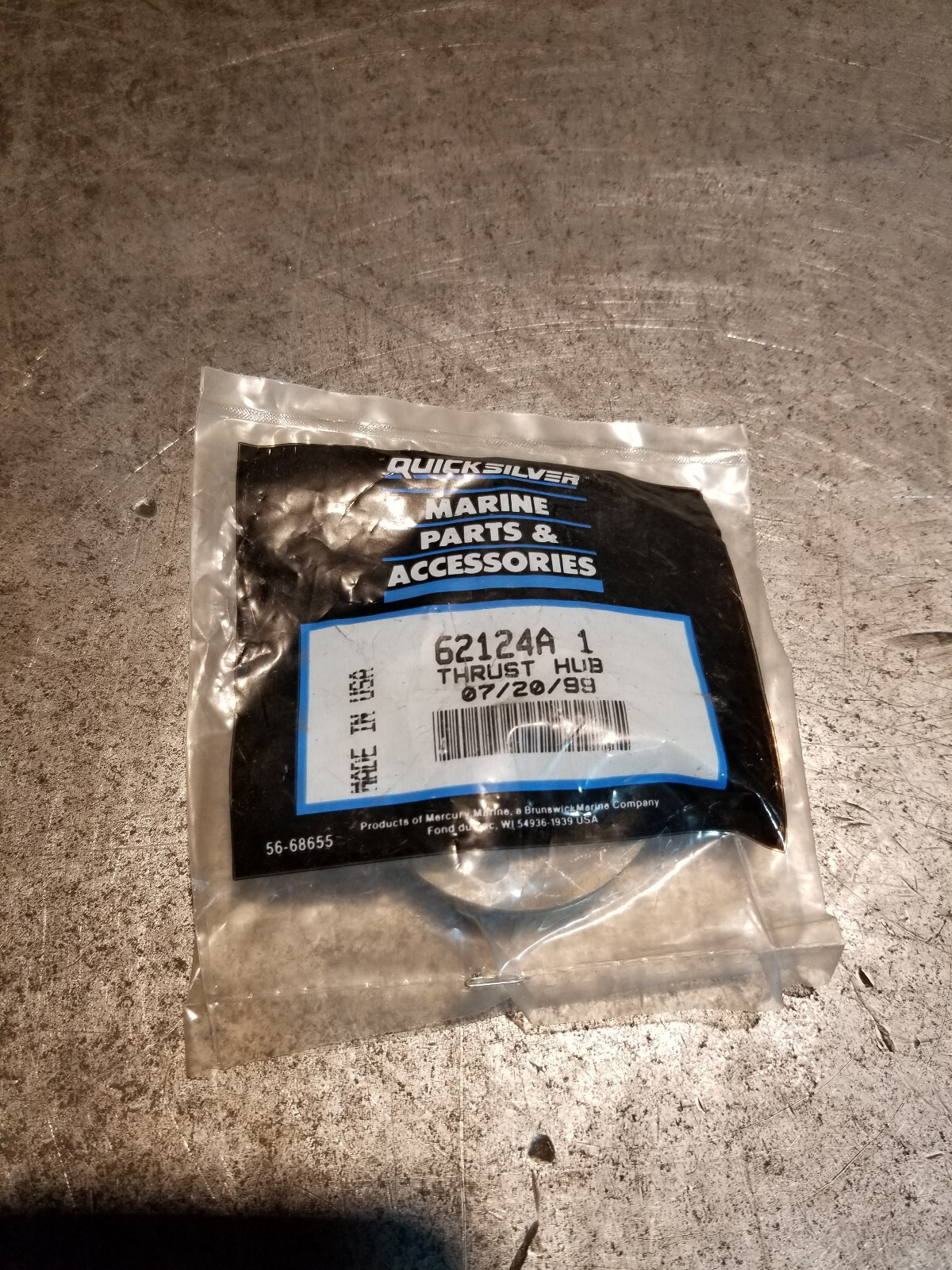 Mercury Quicksilver 62124A1 Thrust Washer - Picture 4 of 4