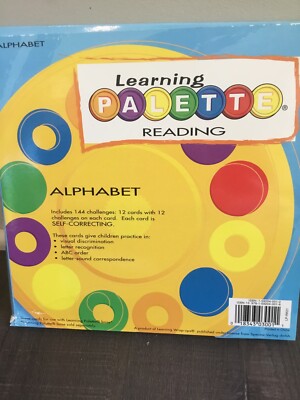 Learning Palette Reading - Alphabet Homeschool School Room 12 Cards